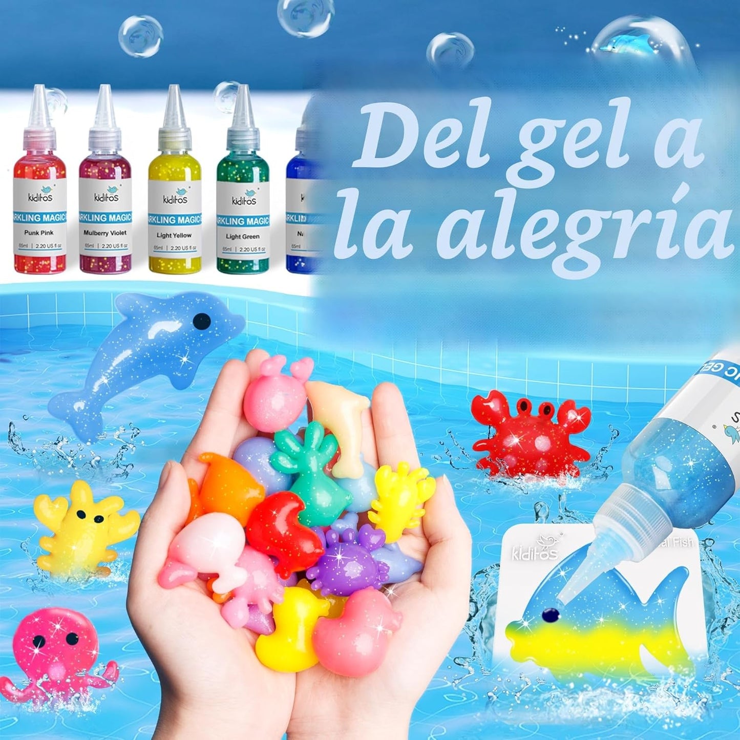 🔥 Últimas unidades 70% DESCUENTO💥Producto temporada 💥FIGURITAS MÁGICAS 🧚‍♀️🌊 ¡Un Mundo de Creatividad para tus Hijos!