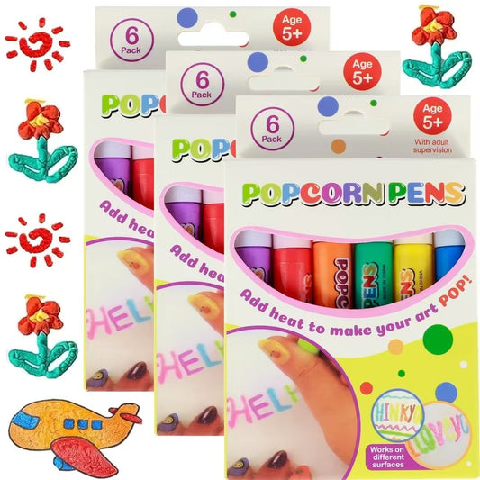 🎅Ventas calientes de Navidad: 49% de descuento🔥✨ PopcornPens: ¡Haz que tu creatividad estalle! 🌟 (6 piezas / juego)